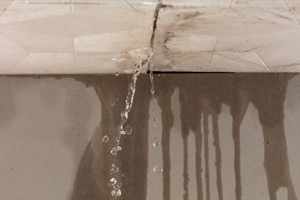 Professional Structural Drying technician working in High Hill, MO
